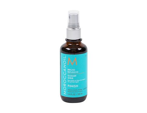 Pro lesk vlasů Moroccanoil Finish Glimmer Shine 100 ml poškozená krabička