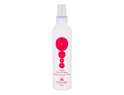 Pro tepelnou úpravu vlasů Kallos Cosmetics KJMN Flat Iron Spray 200 ml poškozený flakon