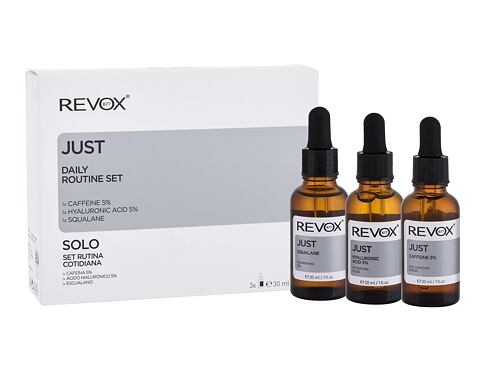 Pleťové sérum Revox Just Daily Routine Set 30 ml poškozená krabička Kazeta