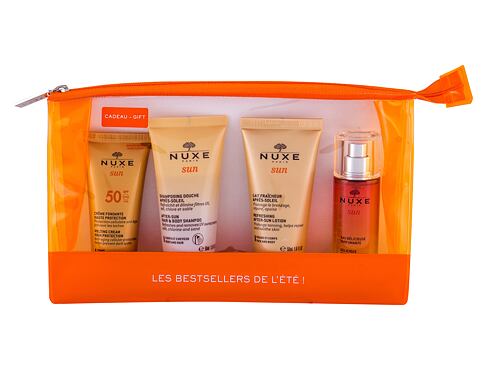 Opalovací přípravek na obličej NUXE Sun Melting Cream SPF50 Travel Set 30 ml poškozený obal Kazeta