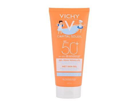 Opalovací přípravek na tělo Vichy Capital Soleil Kids Wet Skin Gel SPF50+ 200 ml