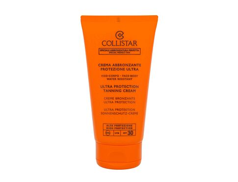 Opalovací přípravek na tělo Collistar Special Perfect Tan Ultra Protection Tanning Cream SPF30 150 ml poškozená krabička
