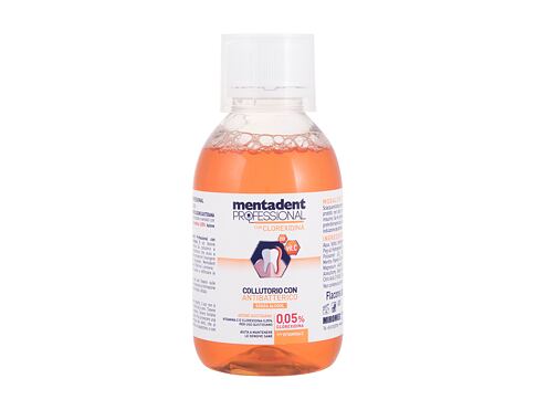Ústní voda Mentadent Professional Clorexidina 0,05% Vitamin C 200 ml