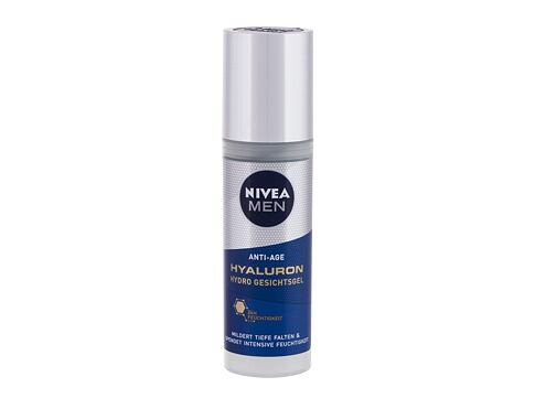Pleťový gel Nivea Men Hyaluron Hydro 50 ml poškozená krabička
