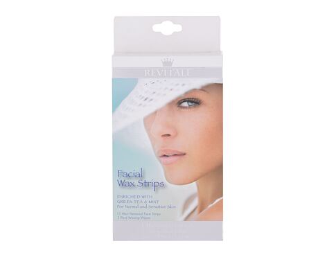 Depilační přípravek Revitale Wax Strips Facial 12 ks poškozená krabička