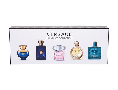 Toaletní voda Versace Miniatures Collection 5 ml poškozená krabička Kazeta
