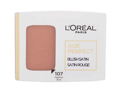 Tvářenka L'Oréal Paris Age Perfect Blush Satin 5 g 107 Hazelnut