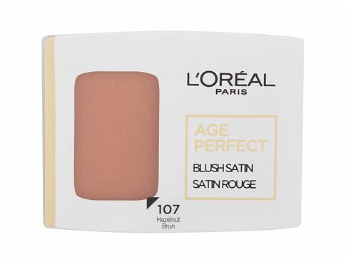 Tvářenka L'Oréal Paris Age Perfect Blush Satin 5 g 107 Hazelnut