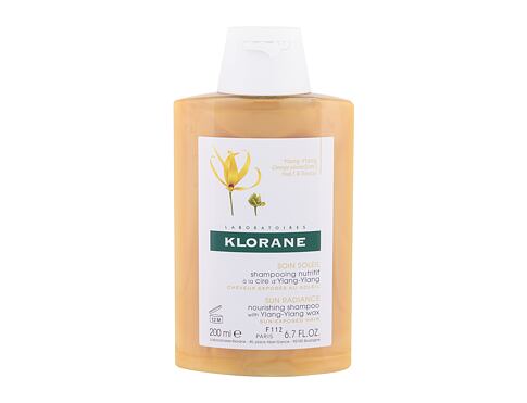 Šampon Klorane Ylang-Ylang Wax Sun Radiance 200 ml poškozená krabička