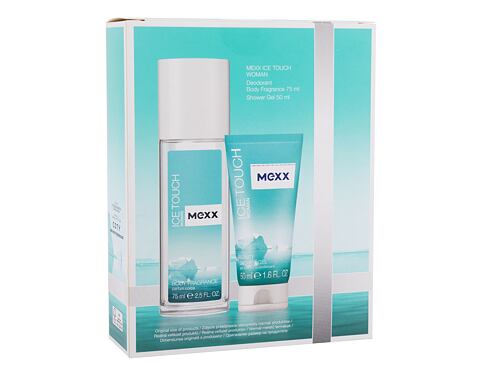 Deodorant Mexx Ice Touch Woman 2014 75 ml poškozená krabička Kazeta