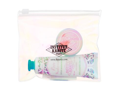 Krém na ruce Institut Karité Light Hand Cream Rose Mademoiselle 30 ml Kazeta