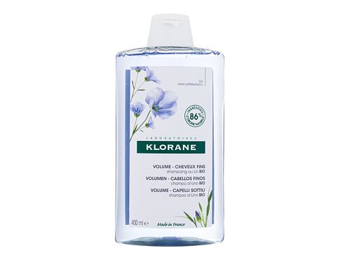 Šampon Klorane Organic Flax Volume 400 ml