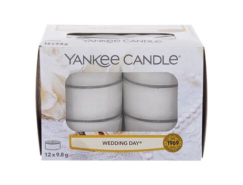 Vonná svíčka Yankee Candle Wedding Day 117,6 g poškozená krabička