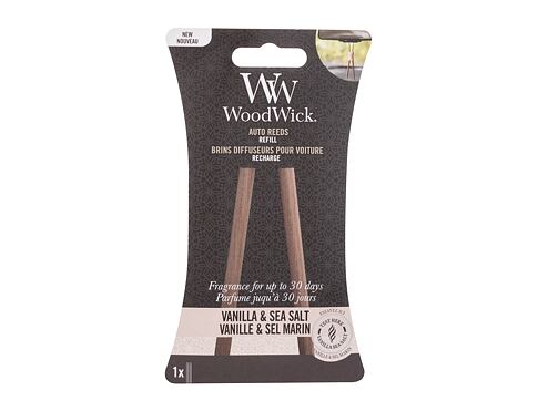 Vůně do auta WoodWick Vanilla & Sea Salt Auto Reeds Náplň 1 ks