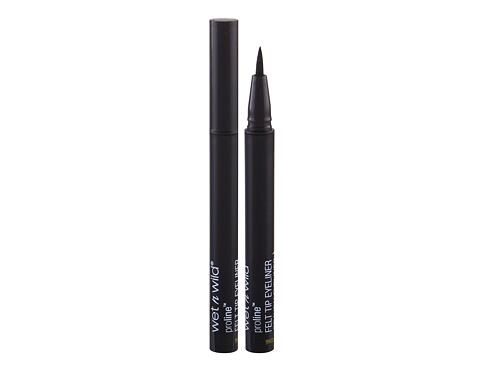 Oční linka Wet n Wild Pro Felt Tip 0,5 g Black poškozená krabička