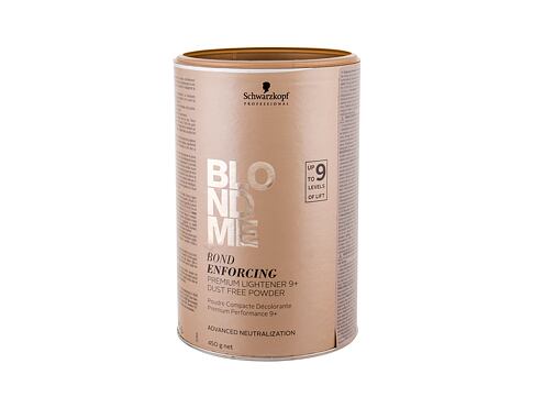 Barva na vlasy Schwarzkopf Professional Blond Me Bond Enforcing Premium Lightener 9+ 450 g poškozená krabička