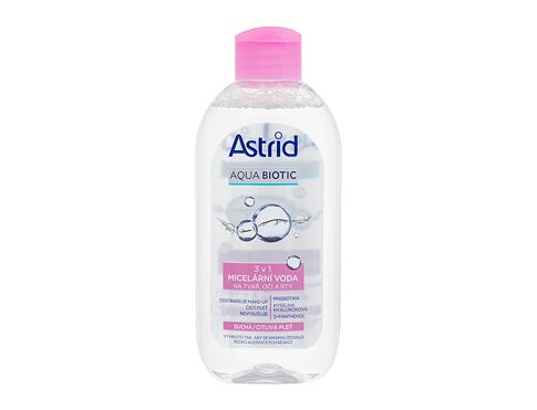 Micelární voda Astrid Aqua Biotic 3in1 Micellar Water 200 ml