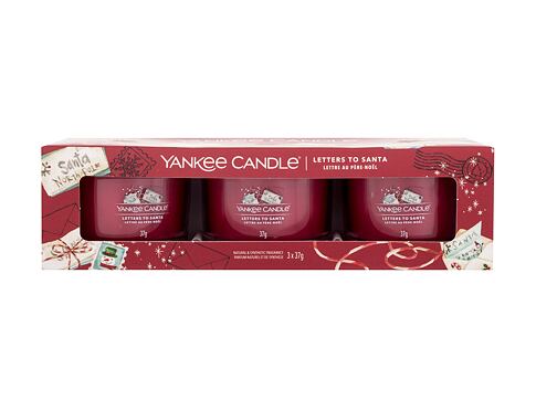 Vonná svíčka Yankee Candle Letters To Santa 37 g Kazeta