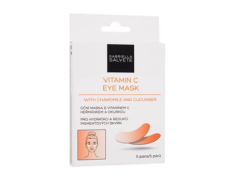 Maska na oči Gabriella Salvete Vitamin C Eye Mask 5 ks