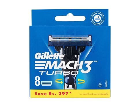 Náhradní břit Gillette Mach3 Turbo 8 ks