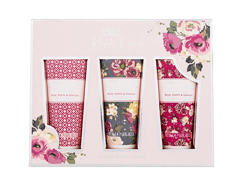 Krém na ruce Baylis & Harding Royale Garden Luxury Hand Treats 50 ml poškozená krabička Kazeta