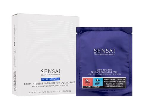 Maska na oči Sensai Cellular Performance Extra Intensive 10 Minute Revitalising Pads 10 ks