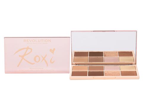 Konturovací paletka Makeup Revolution London Roxxsaurus Highlight & Contour 20 g poškozená krabička