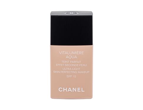 Make-up Chanel Vitalumière Aqua SPF15 30 ml 70 Beige poškozená krabička