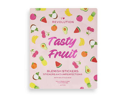 Lokální péče I Heart Revolution Tasty Fruit Blemish Stickers 32 ks