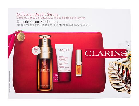 Pleťové sérum Clarins Double Serum Collection 50 ml poškozená krabička Kazeta