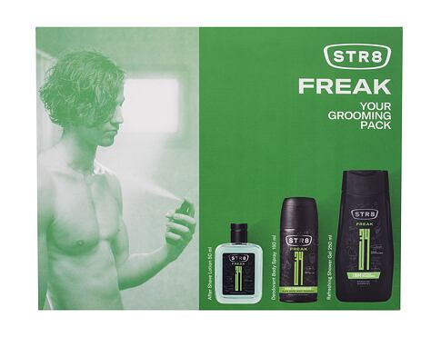 Voda po holení STR8 FREAK SET1 50 ml poškozená krabička Kazeta