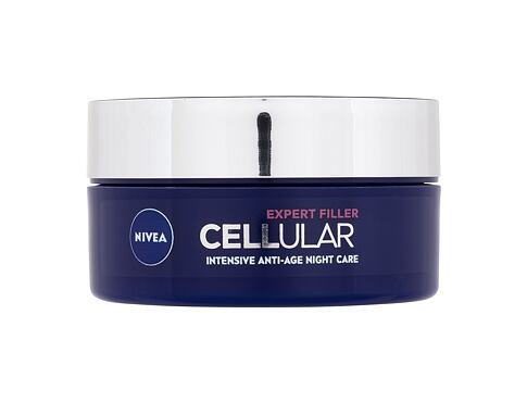 Noční pleťový krém Nivea Cellular Expert Filler Intensive Anti-Age Night Care 50 ml poškozená krabička