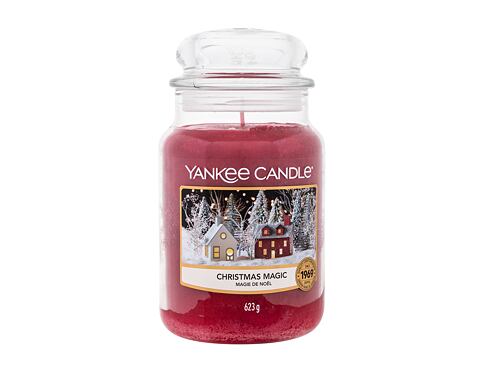 Vonná svíčka Yankee Candle Christmas Magic 623 g poškozený obal