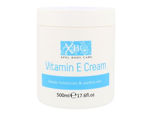 Tělový krém Xpel Body Care Vitamin E 500 ml poškozený flakon