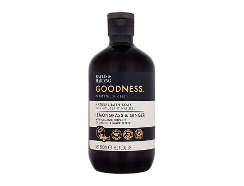 Pěna do koupele Baylis & Harding Goodness Lemongrass & Ginger Natural Bath Soak 500 ml