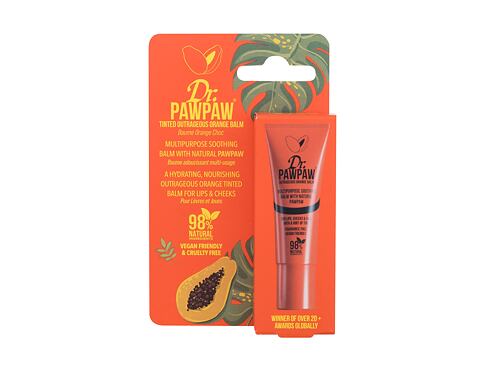 Balzám na rty Dr. PAWPAW Balm Tinted Outrageous Orange 10 ml