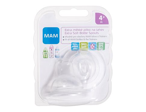 Savička MAM Teat Extra Soft Bottle Spouts 4m+ 2 ks