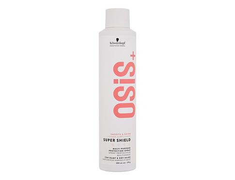 Pro tepelnou úpravu vlasů Schwarzkopf Professional Osis+ Super Shield Multi-Purpose Protection Spray 300 ml