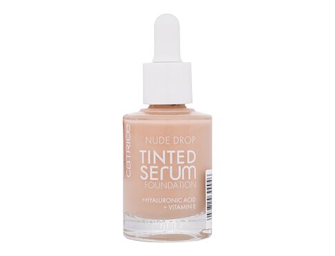 Make-up Catrice Nude Drop Tinted Serum Foundation 30 ml 030C poškozený flakon
