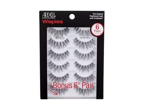 Umělé řasy Ardell Wispies Wispies 6 ks Black