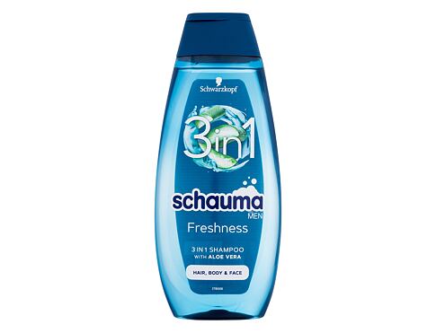 Šampon Schwarzkopf Schauma Men Freshness 3in1 400 ml