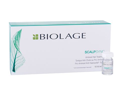 Přípravek proti padání vlasů Biolage Scalp Sync Aminexil Hair Treatment 10x6 ml poškozená krabička