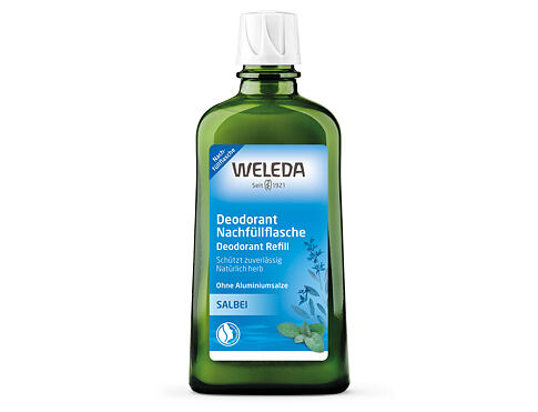 Deodorant Weleda Sage Náplň 200 ml poškozená krabička