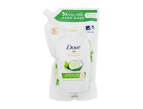 Tekuté mýdlo Dove Fresh Cucumber & Green Tea Náplň 750 ml
