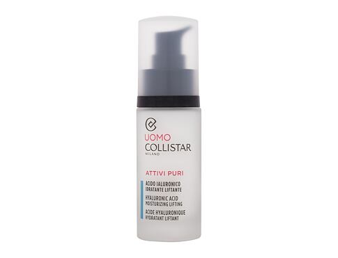 Pleťové sérum Collistar Uomo Attivi Puri Hyaluronic Acid Moisturizing Lifting 30 ml poškozená krabička