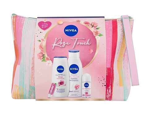 Tělové mléko Nivea Rose Touch 400 ml Kazeta