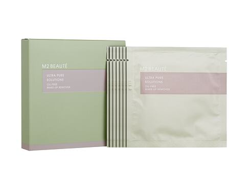 Odličovací ubrousky M2 Beauté Ultra Pure Solutions Oil-Free Make-up Remover Sachets 7 ks