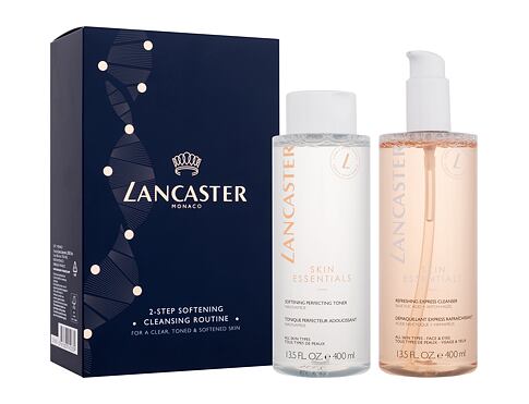 Čisticí voda Lancaster Skin Essentials 2-Step Softening Cleansing Routine 400 ml poškozená krabička Kazeta