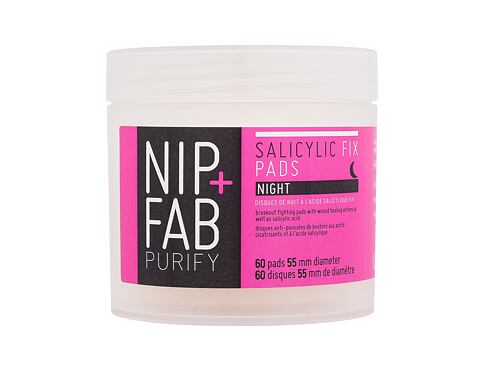 Čisticí ubrousky NIP+FAB Purify Salicylic Fix Night Pads 60 ks