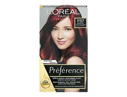 Barva na vlasy L'Oréal Paris Préférence Féria 60 ml P37 Pure Plum